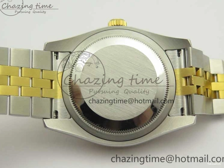 YG Stick Silver Bracelet on SS 126233 Markers ARF Jubilee Dial SS DateJust Best Edition 36 YG 1:1 SH3135 0505